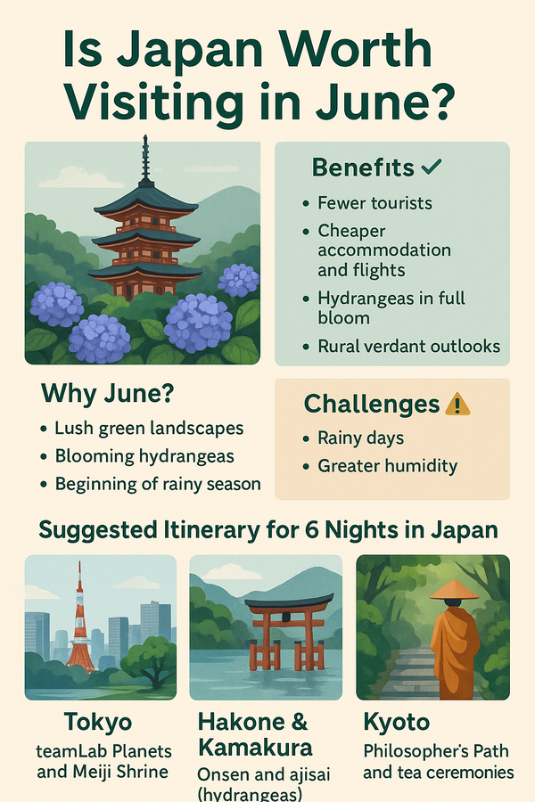 Is Japan Worth Visiting in June? Travel Tips & Hidden Gems